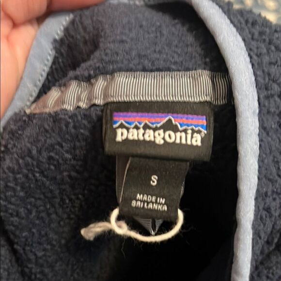 Patagonia Blue Zipper Closure Pockets Fleece Jacket Gorpcore Outdoor - Picture 7 of 11